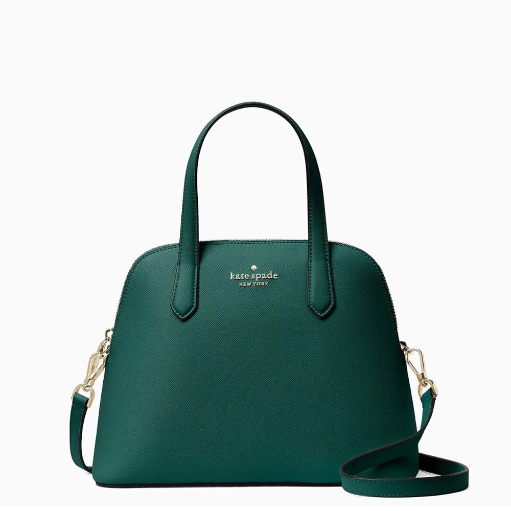 Kate Spade Schuyler Medium Dome Satchel
Deep Jade